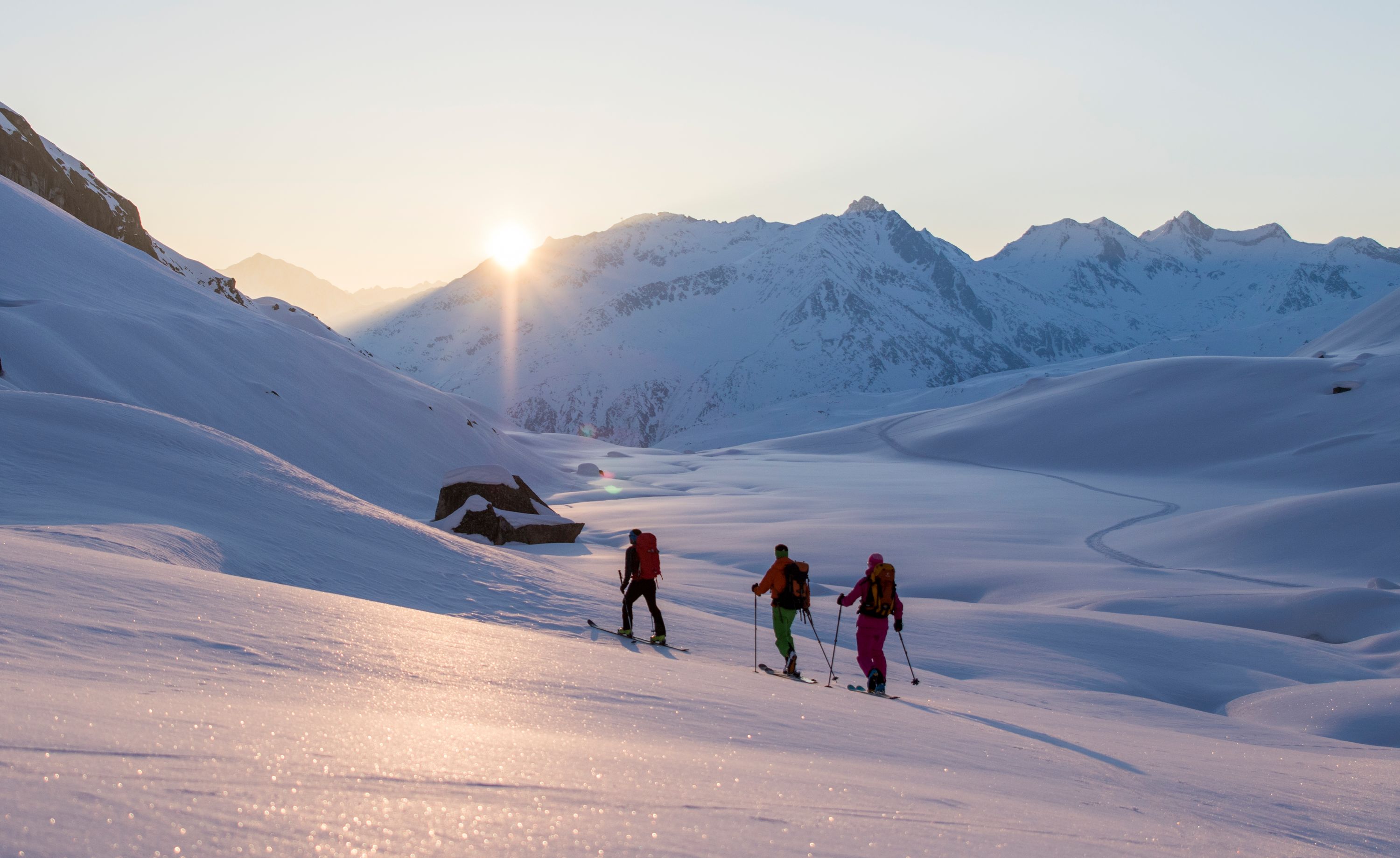 Winteraktivität-Skitour-Urner Haute Route